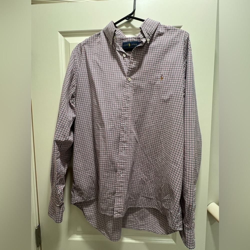 Men’s button down polo